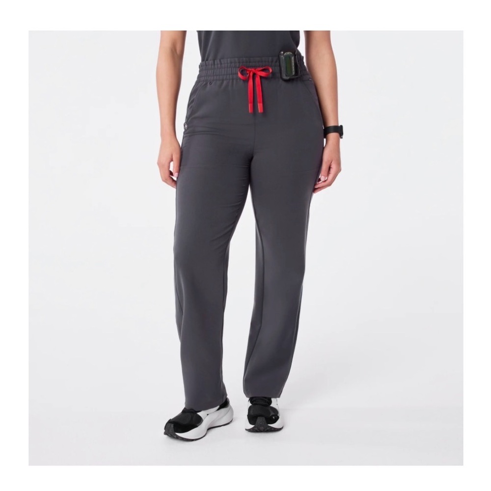 Figs High Waisted DavianStraight Leg Scrub Pants - XS Tall